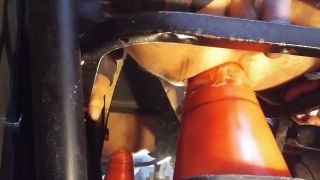 Demensions - Straight Male Taking Huge Cone Stretching Out In The Tool Shed Object Anal-3