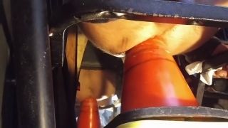 Demensions - Straight Male Taking Huge Cone Stretching Out In The Tool Shed Object Anal-6