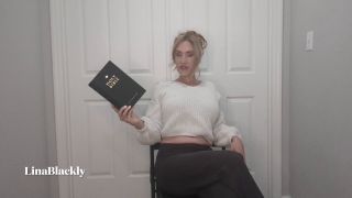 [K2S.CLUB] LinaBlackly - Belly Button Exposed Fetish Pt 1. ReligiousChurch - FullHD 1080P-7