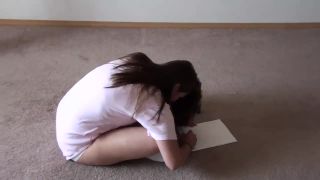 DiaperedonlineAlyssa Alyssa Coloring a Picture-1