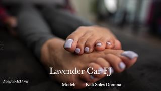 adult clip 2 Lavender Car FJ – Goddess Kali – FootJob, foot fetish new on handjob porn -9