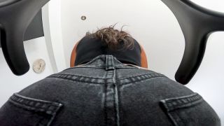 Mistress Enola Fetish - Face Sitting Fury - Black Jeans Facesitting Countdown To Cum and Spitting - Black jeans-3