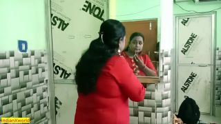 Indian hot bhabhi has hot erotic sex with teen stepbroth...-1