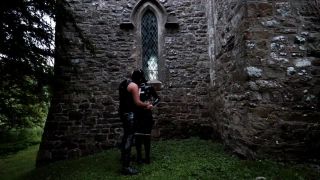 Outdoor Sex in the graveyard latex rubber nun gets face fuck and cock i-[lovely-femdom.com - best femdom porn online]-0