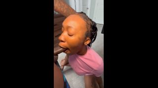 Ebony Loves Cum On Her Face Onlyfans (Pornstar)-2