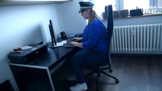 Czech SolesLazy BBW Police Woman's Smelly Socks And Feet (Big Feet, Socks, Bare Feet, Worn Socks, Police Feet) - 1080p-0