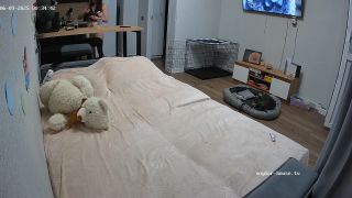Voyeur Cam捉2025: Lyalya Sega LivingRoom Sex HD720P Amateur Night-5