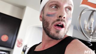 Katie Morgan - Wife Cheats With Husbands Friend While He Watches Sports On TV Full HD - Sexwife cuckold-3