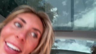 Bonnie Blue British Slut Has Sex In Tesla While Driving Down The Road (Hot Babes)-5
