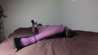 PURPLE LATEX RUBBER DOLL-2