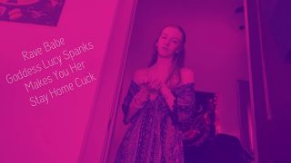 free porn video 20 LucySpanks – Raver Babe Cuck Denial, femdom slave husband on masturbation porn -3