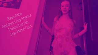 free porn video 20 LucySpanks – Raver Babe Cuck Denial, femdom slave husband on masturbation porn -8