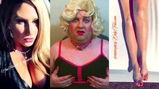 online xxx video 25 Goddess Jazzy – brainwashed bimbo sissy on pov leather fetish porn-6