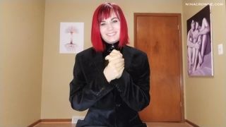 online porn video 49 Nina Crowne – New Latex Gloves at Work on masturbation porn hypnohub femdom-9