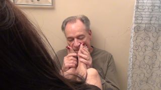 free adult clip 1 elise graves femdom Long Nails of Ms Christina - Extreme Barefoot Gagging, femdom on fetish porn-1