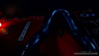 Part 1 Violet Doll - Catsuit Body Worship-6