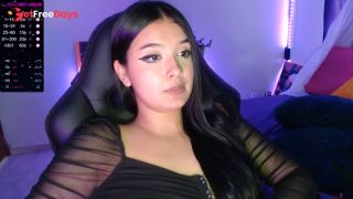 [GetFreeDays.com] Cute angelic-faced college girl likes to vape and get naughty in her chair while showing off Adult Leak December 2022-0