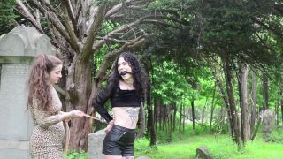 online video 20 Lydia Black – Goth Girl Caughtused in the Graveyard - fetish - black porn porn tiny blacked-0