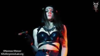 MistressMercer Succubus Cigar Smoking and Ashing - Smoking-5
