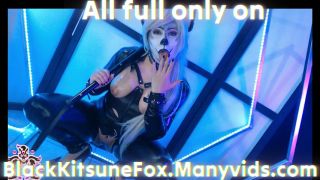 Compilation Makeups Teaster Compilation Loona Wolf, Mangle Furry, Clown, Demon and Vaporeon. Black Kitsune Fox-7