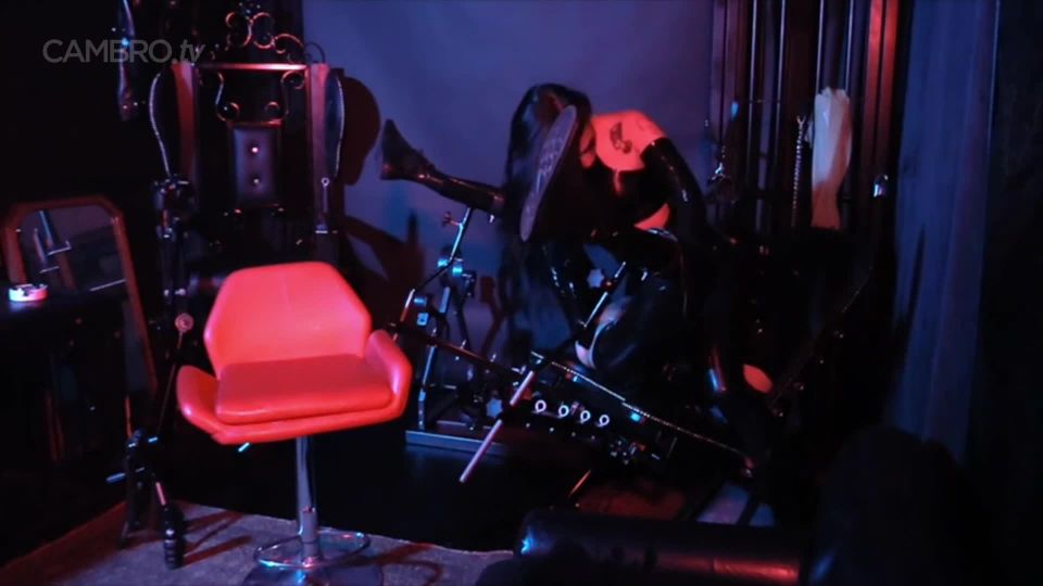 Femdom porn  CybillTroy: Anal Training Montage  Strapon 