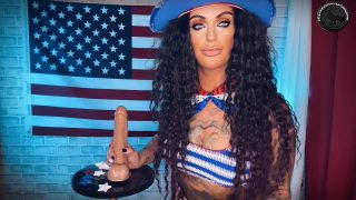 Mistressravenfd - Red White, Blue Balls - Stroking Game - Handpicked Jerk - Off Instruction - Joi-3