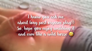JuliaSoftdome JuliaSoftdome - HOW HE CAN HOLD IT VERY LONG POST ORGASM PLAY-9
