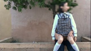 Lolliepopxxx - [PornHub com] - School girl gets horny and fucks in the park with her boyfriend-5