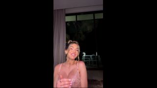 Lyna Perez's Sultry Livestream Oiled Lingerie Solo 2025 SD-8