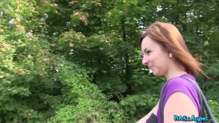 Brunette having outdoors sex in the bushes - September 25, 2015-1