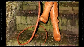 online adult clip 39 Dominatrix Annabelle - Leather, Whips and Stilettos! on femdom porn spanking fetish-1