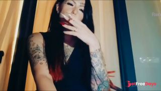 [GetFreeDays.com] Smoking fetish. Dominatrix smokes and blows cigarette smoke in your face Sex Stream December 2022-1