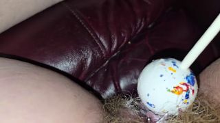 T Fuck Dirty Hairy Cunt Fucked with a Giant Sucker.-3