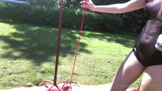 Lady Fatale - mistresslfatale () Mistresslfatale - outdoor playtime video sissyarianne 17-07-2020-1