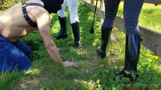 7470 Femdom Clean Our Riding Boots 1080p-2