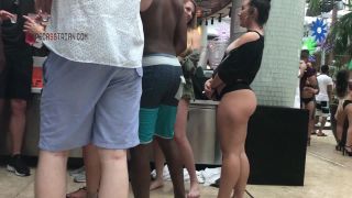 CandidCreeps 752 Bikini Candid Creepshot Pool Party Thong Don-0