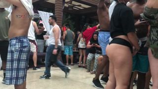 CandidCreeps 752 Bikini Candid Creepshot Pool Party Thong Don-6