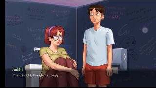 Piercing Shy Girl Judith's Wild Side EXPOSED Summertime Saga Secret Scenes 4K-1