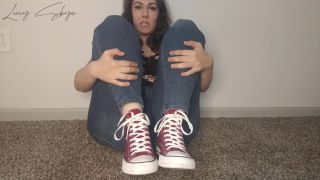 online clip 6 Lucy Skye – Slut for Chucks, femdom husband on pov -3