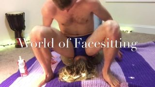 Facesitting foot smothering zentai suit-1