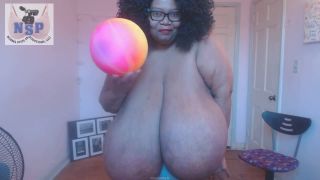 Norma Stitz Gigantomastia Breasts Beach Ball Practice - [Big Tits porn]-8