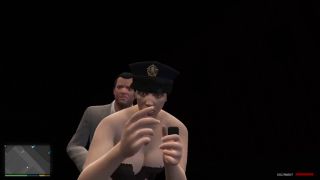 GTAHub - GTA 5 Hentai: Pinay Cop Sentenced Michael to Blowjob and Anal Sex in Movie Theater Cheating Wife-9