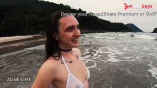 [GetFreeDays.com] Tirando o Micro Bikini Transparente na Prainha Branca - SPBrasil Sex Film February 2023-6