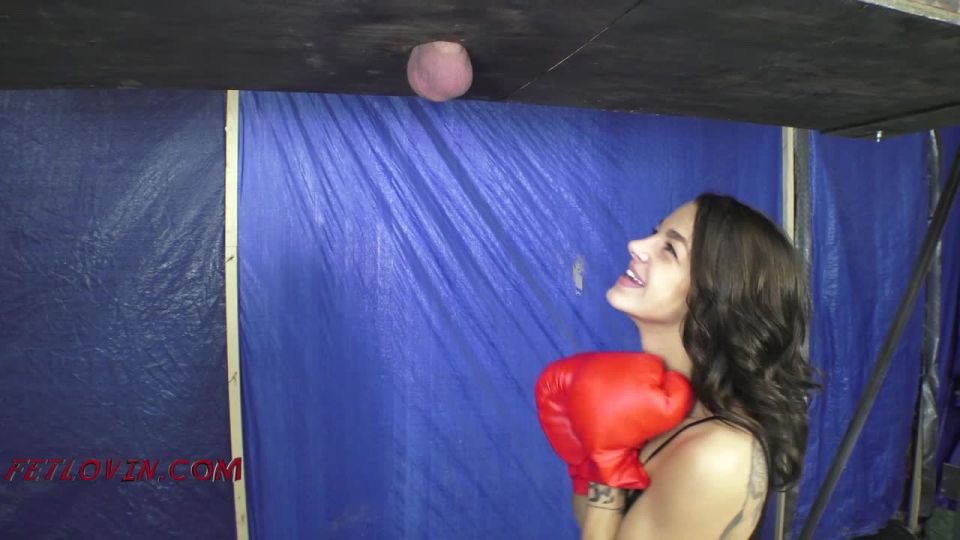 free adult video 9 Ballbustin &Amp; Foot Lovin Cum Boxing 2, granny feet fetish on femdom porn 