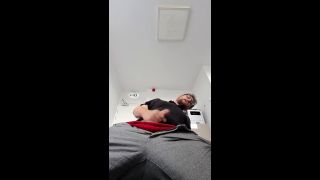 ShayUncut - Office cum - quick mirror solo before a meeting-8