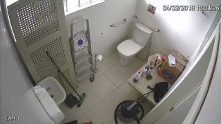 Voyeur Office toilet spy - voyeur - voyeur -0