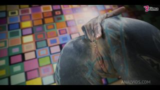 AnalVids.com, LegalPorno.com - Anuskatzz - Tattoo Couple Hard POV Sex - Anal Fuck, Gapes, Sloppy BJ, Anal Creampie, Female Orgasm pov Anuskatzz -1