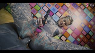 AnalVids.com, LegalPorno.com - Anuskatzz - Tattoo Couple Hard POV Sex - Anal Fuck, Gapes, Sloppy BJ, Anal Creampie, Female Orgasm pov Anuskatzz -6