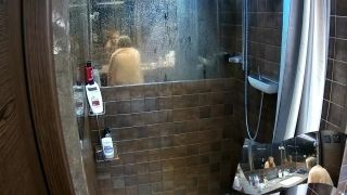 free porn clip 41 Voyeur Shower Bathroom on hardcore porn amateur older videos-6