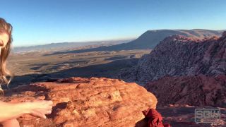 Outdoor Fucking, Sucking And Smoking In Red Rock Canyon Mountains 1080p-8